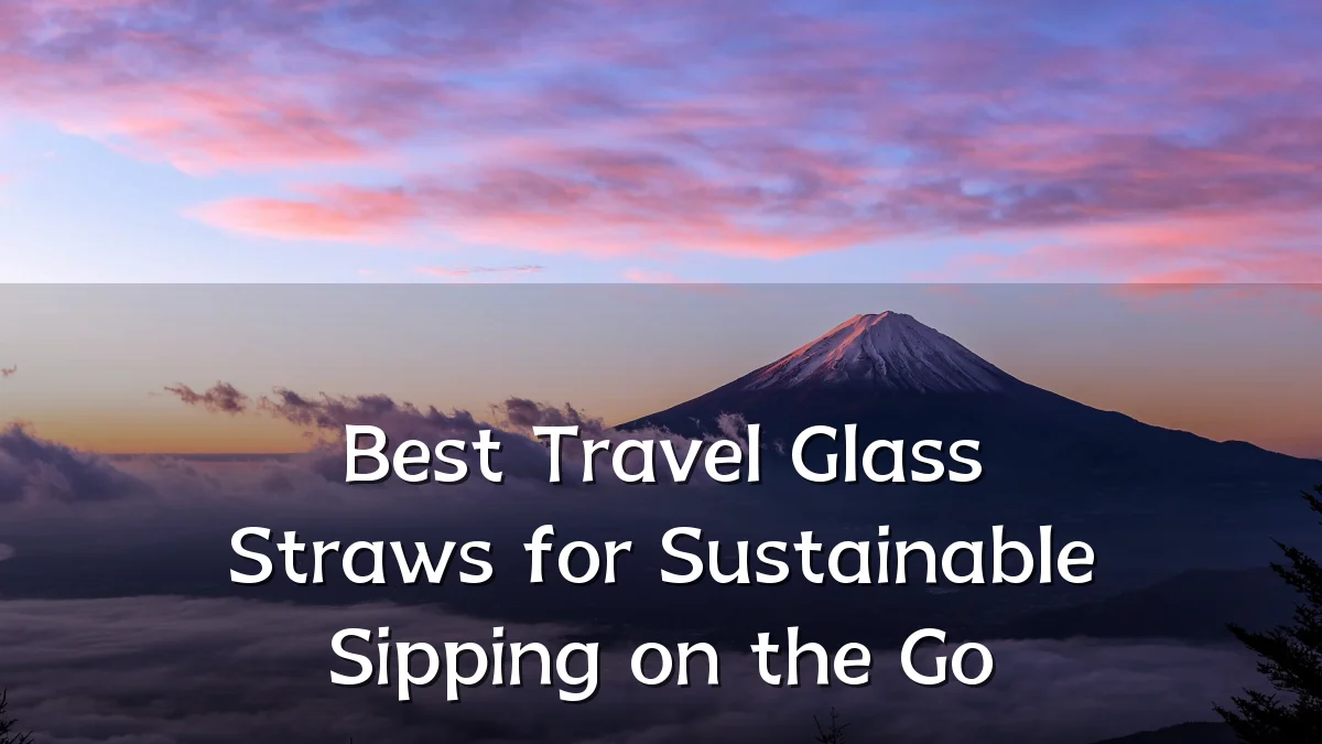 Best Travel Glass Straws for Sustainable Sipping on the Go