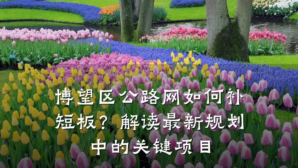 博望区公路网如何补短板？解读最新规划中的关键项目