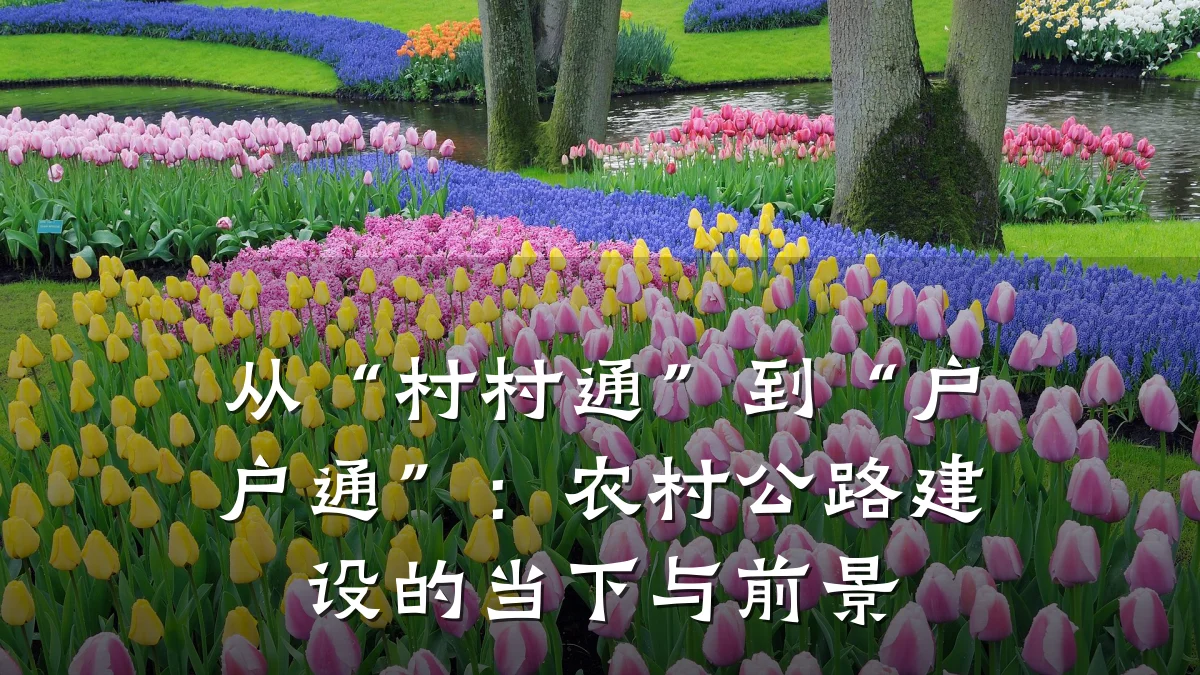 从“村村通”到“户户通”:农村公路建设的当下与前景
