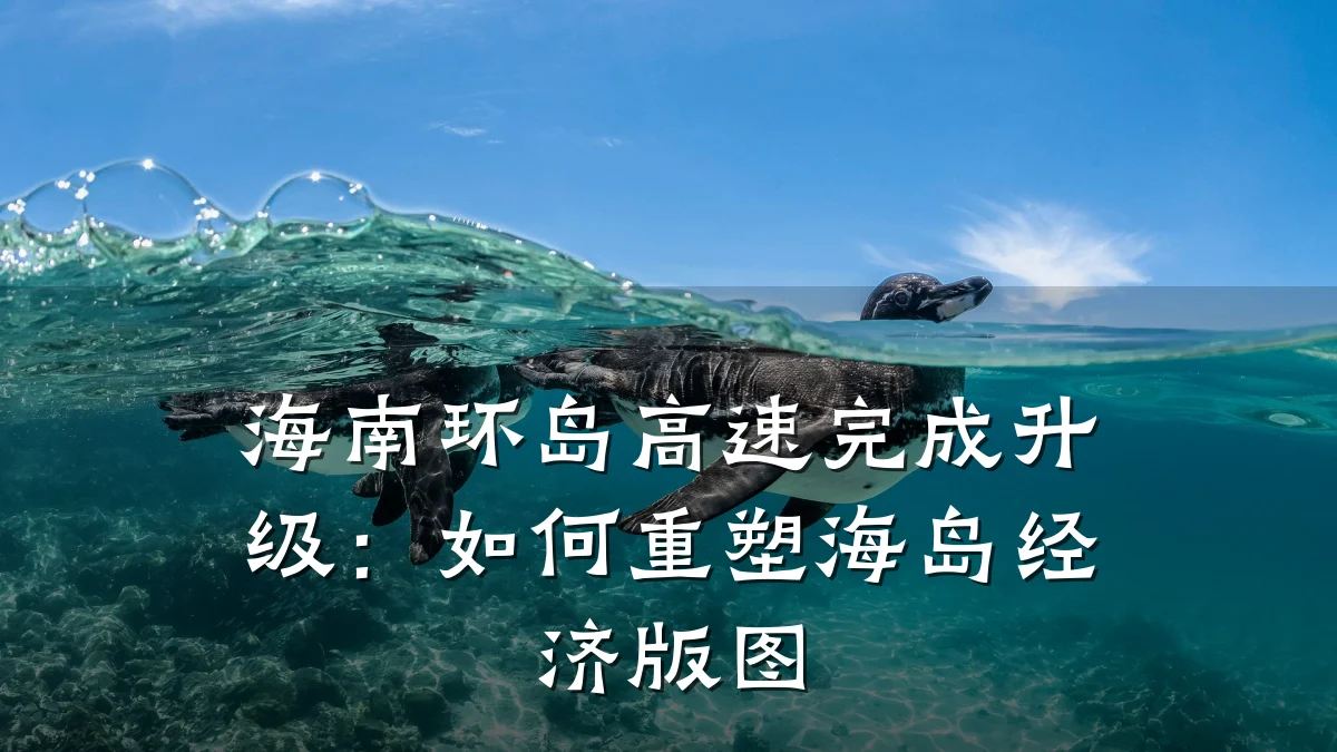 海南环岛高速完成升级:如何重塑海岛经济版图