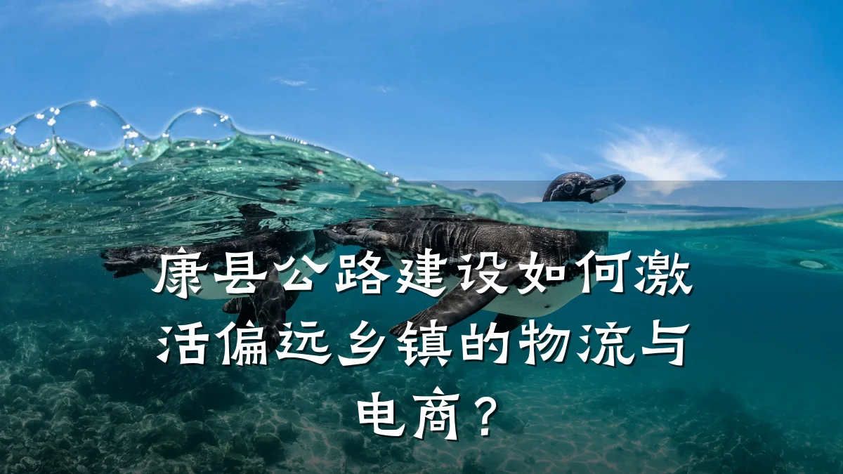 康县公路建设如何激活偏远乡镇的物流与电商?