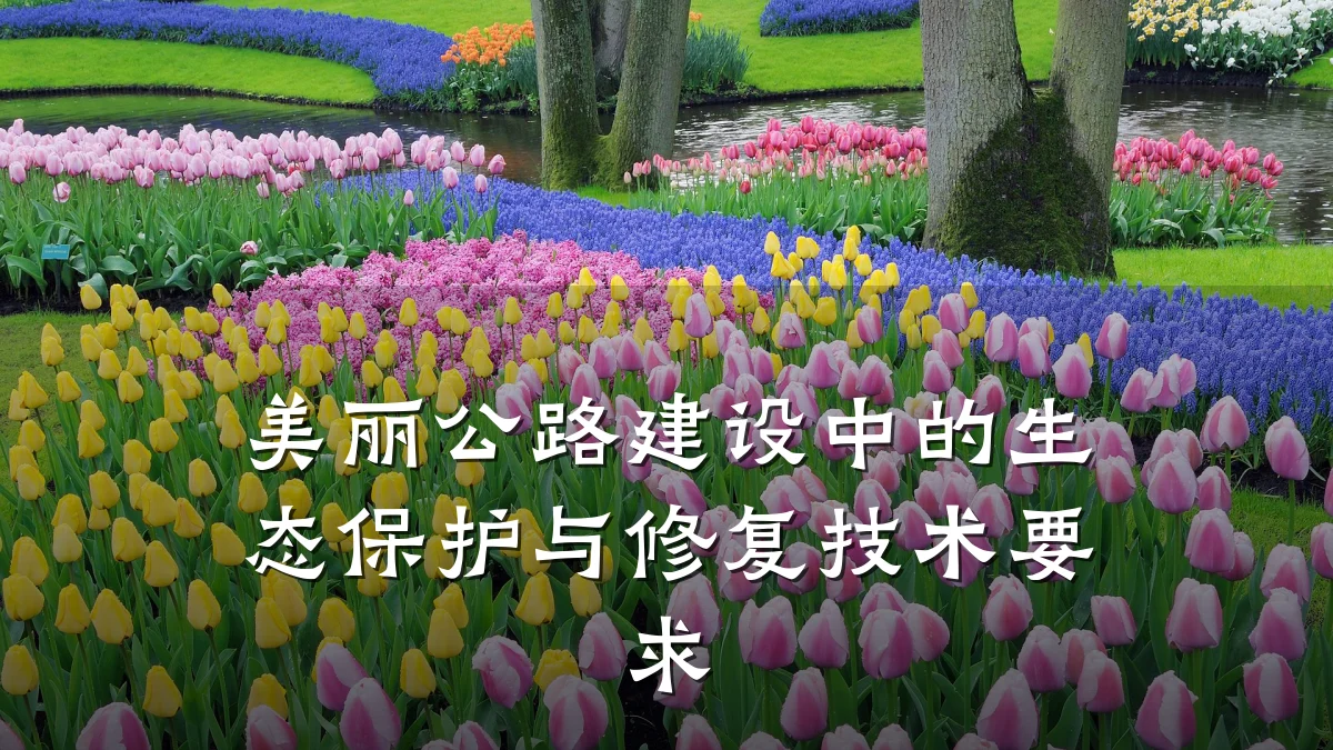 美丽公路建设中的生态保护与修复技术要求