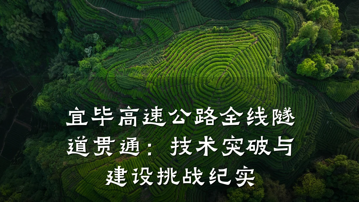 宜毕高速公路全线隧道贯通:技术突破与建设挑战纪实