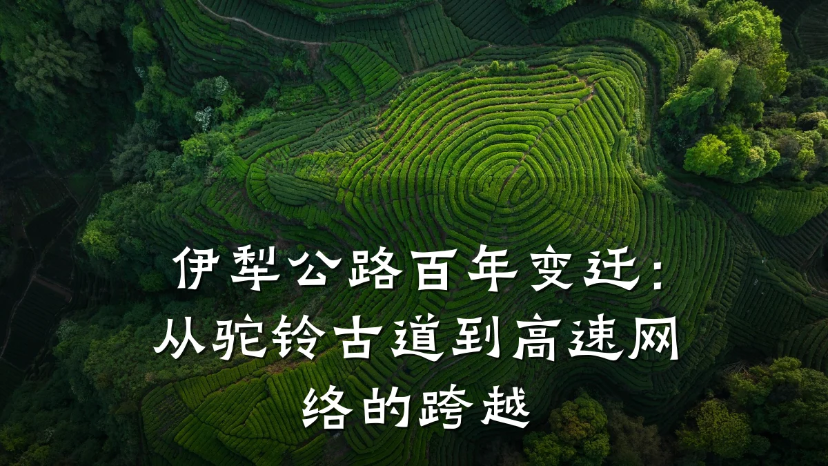 伊犁公路百年变迁:从驼铃古道到高速网络的跨越