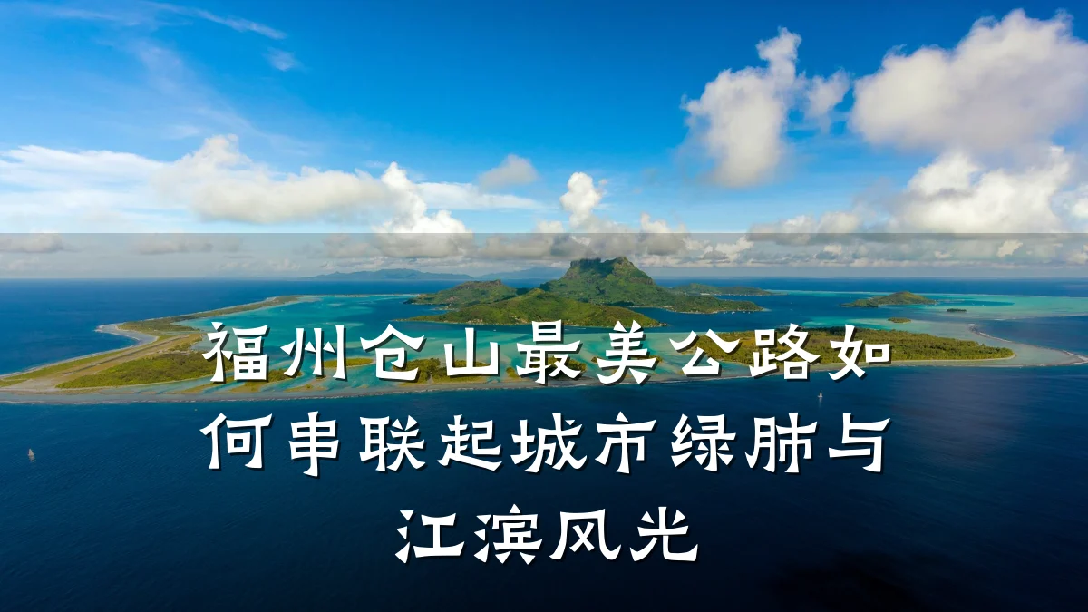 福州仓山最美公路如何串联起城市绿肺与江滨风光