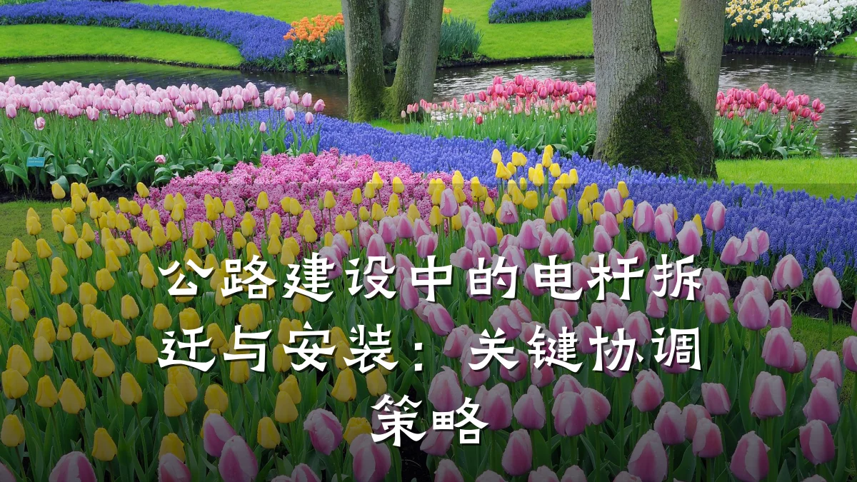 公路建设中的电杆拆迁与安装：关键协调策略