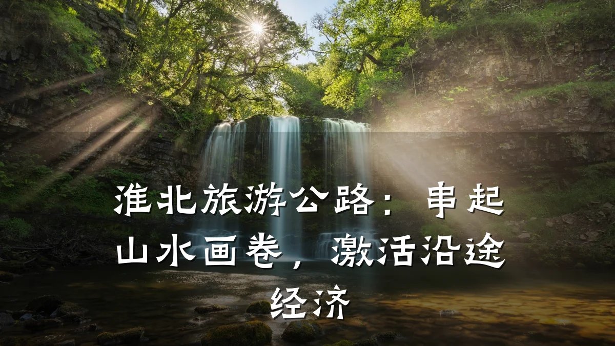 淮北旅游公路：串起山水画卷，激活沿途经济