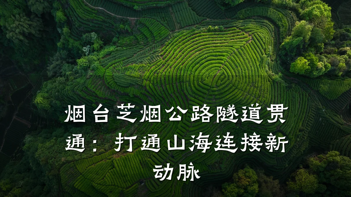 烟台芝烟公路隧道贯通:打通山海连接新动脉
