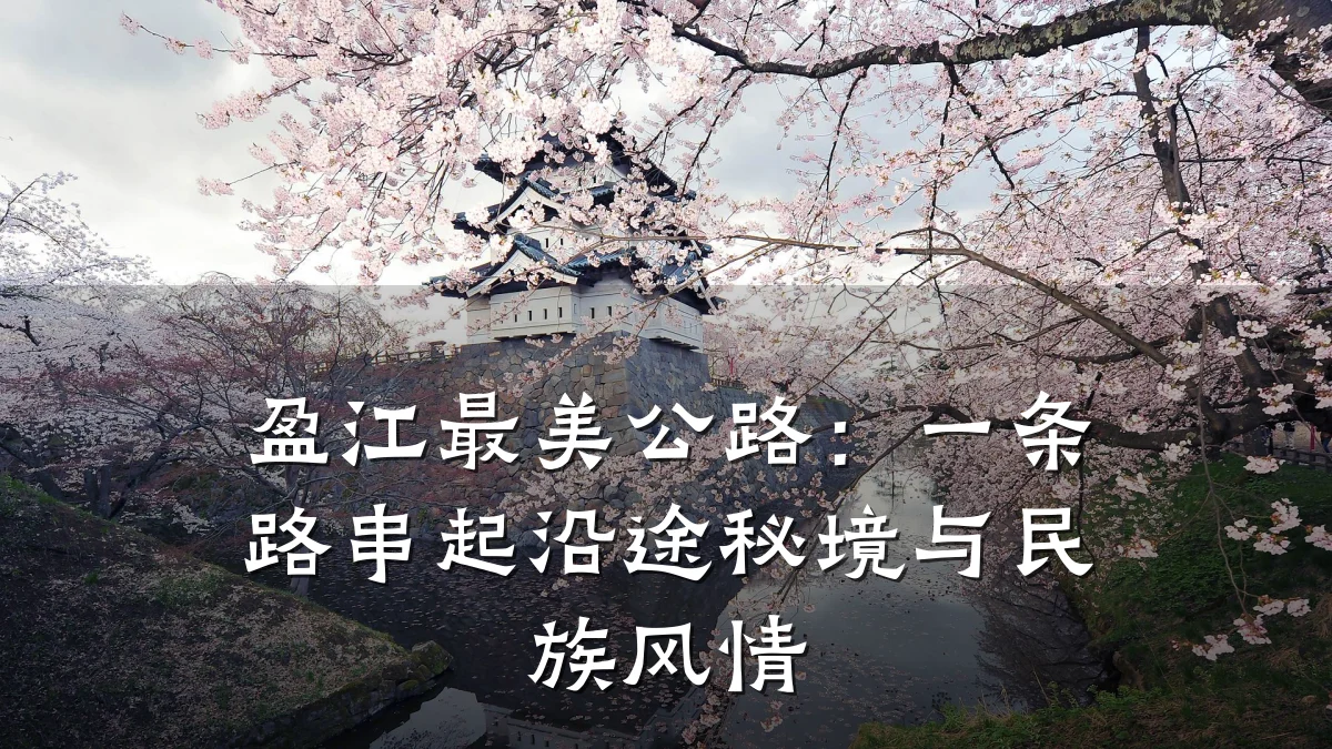 盈江最美公路:一条路串起沿途秘境与民族风情