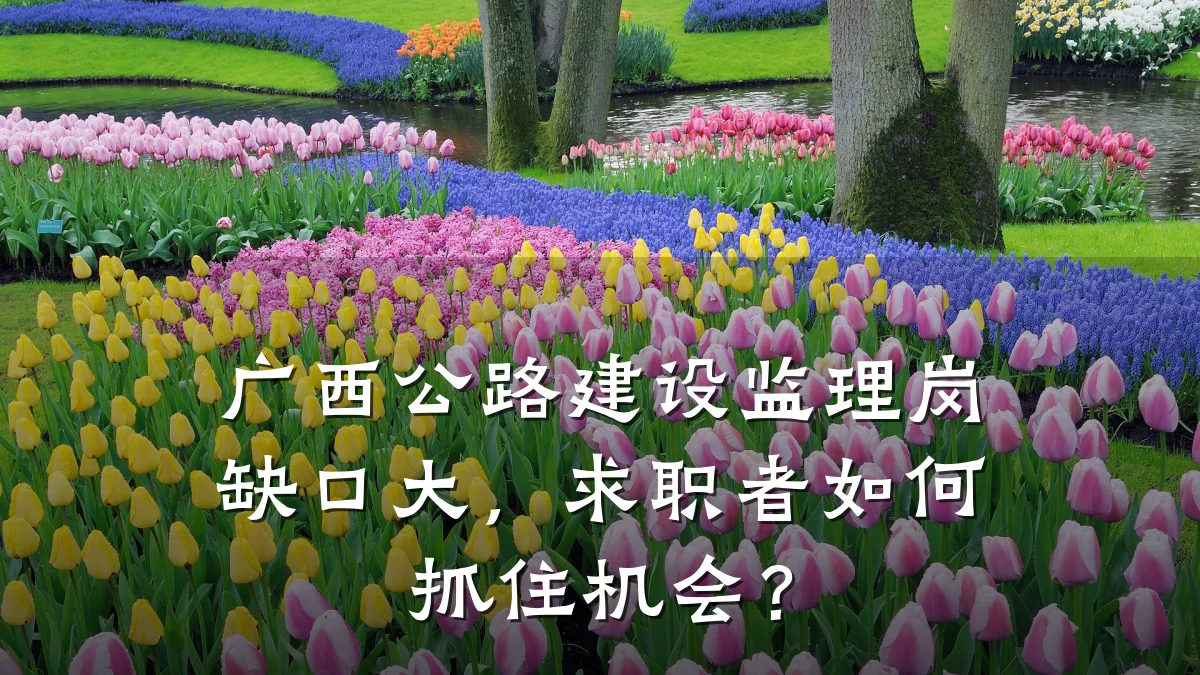 广西公路建设监理岗缺口大,求职者如何抓住机会?