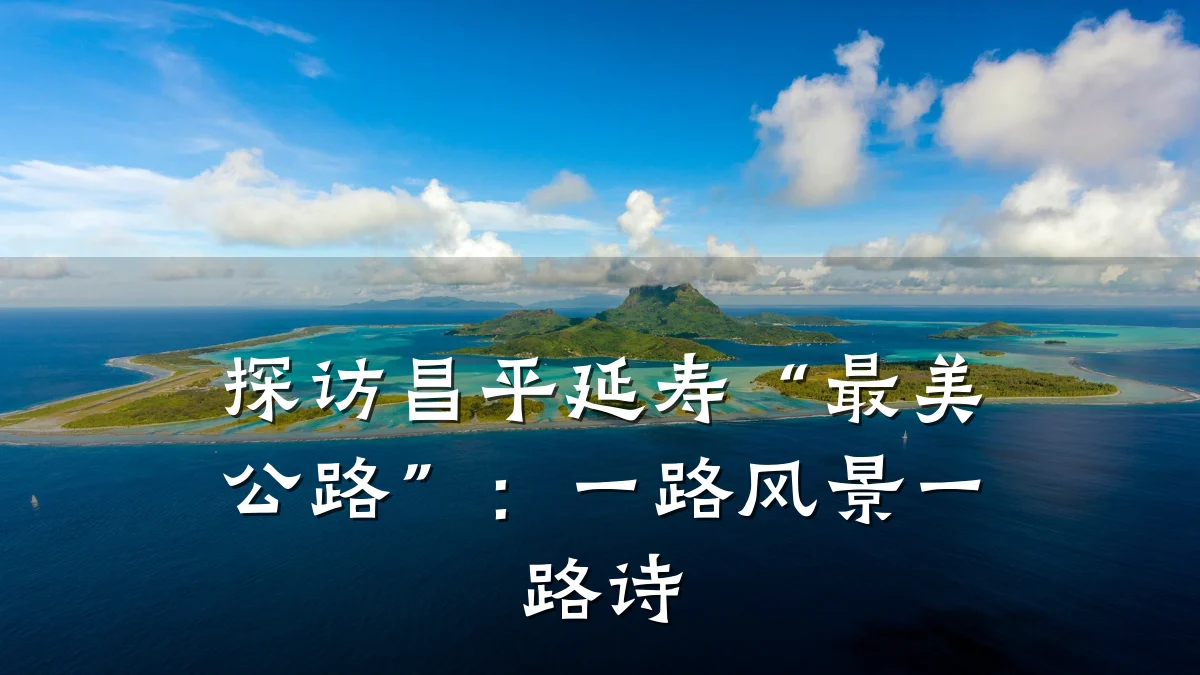 探访昌平延寿“最美公路”:一路风景一路诗