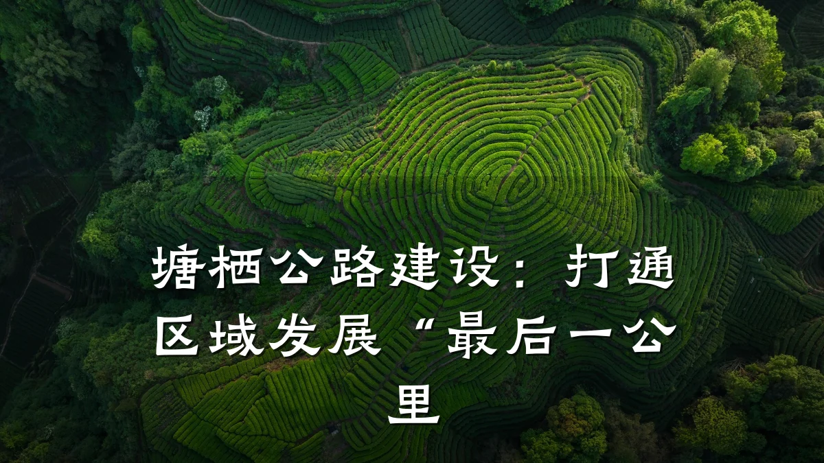 塘栖公路建设:打通区域发展“最后一公里