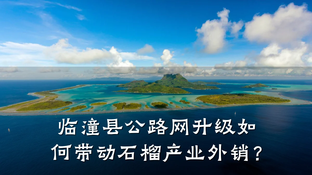临潼县公路网升级如何带动石榴产业外销?