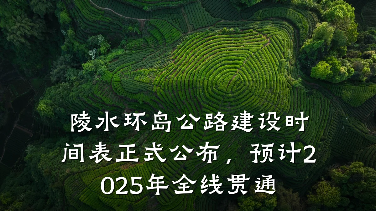 陵水环岛公路建设时间表正式公布,预计2025年全线贯通