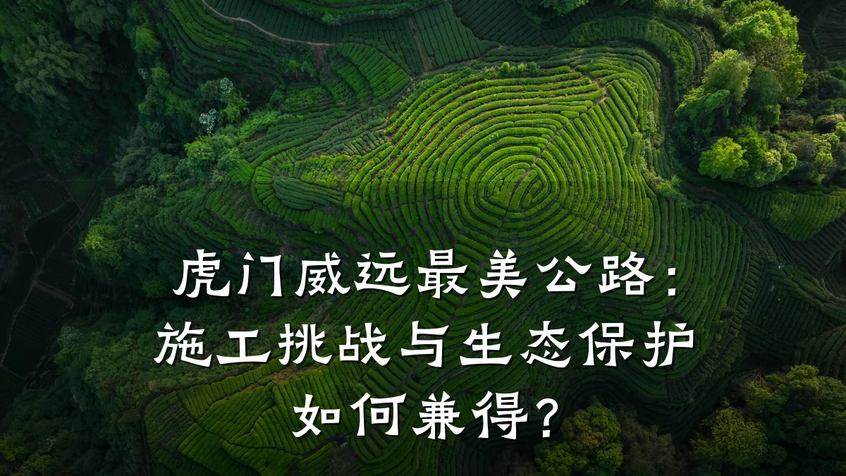 虎门威远最美公路:施工挑战与生态保护如何兼得?