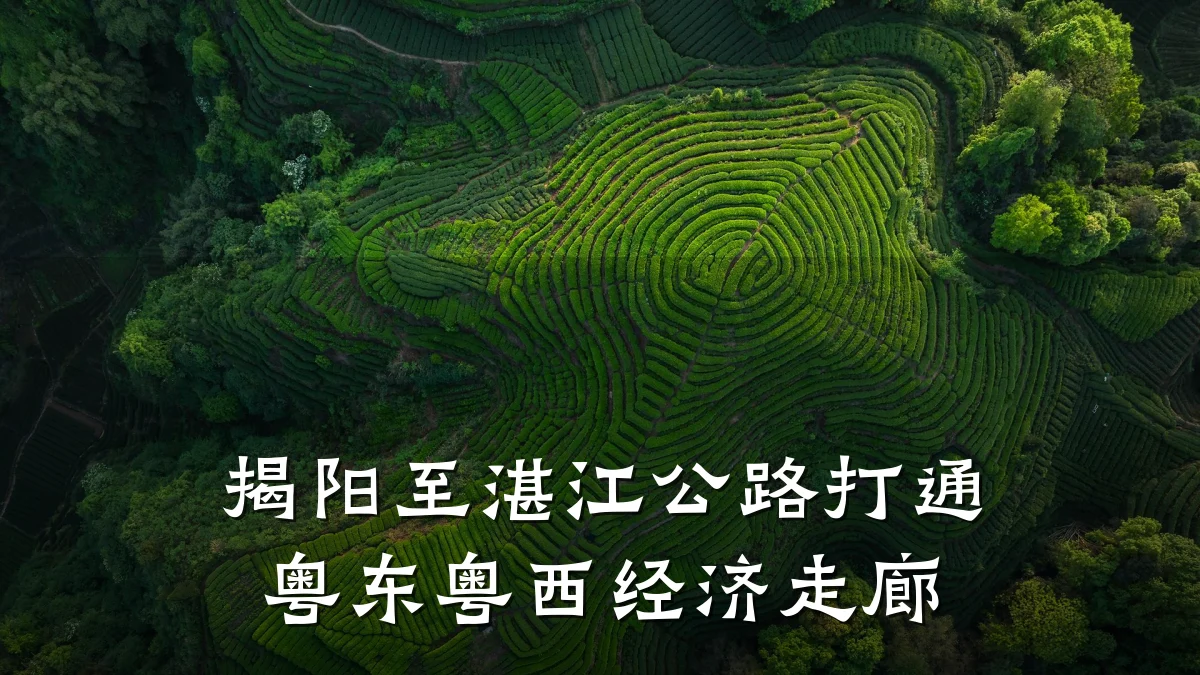 揭阳至湛江公路打通粤东粤西经济走廊
