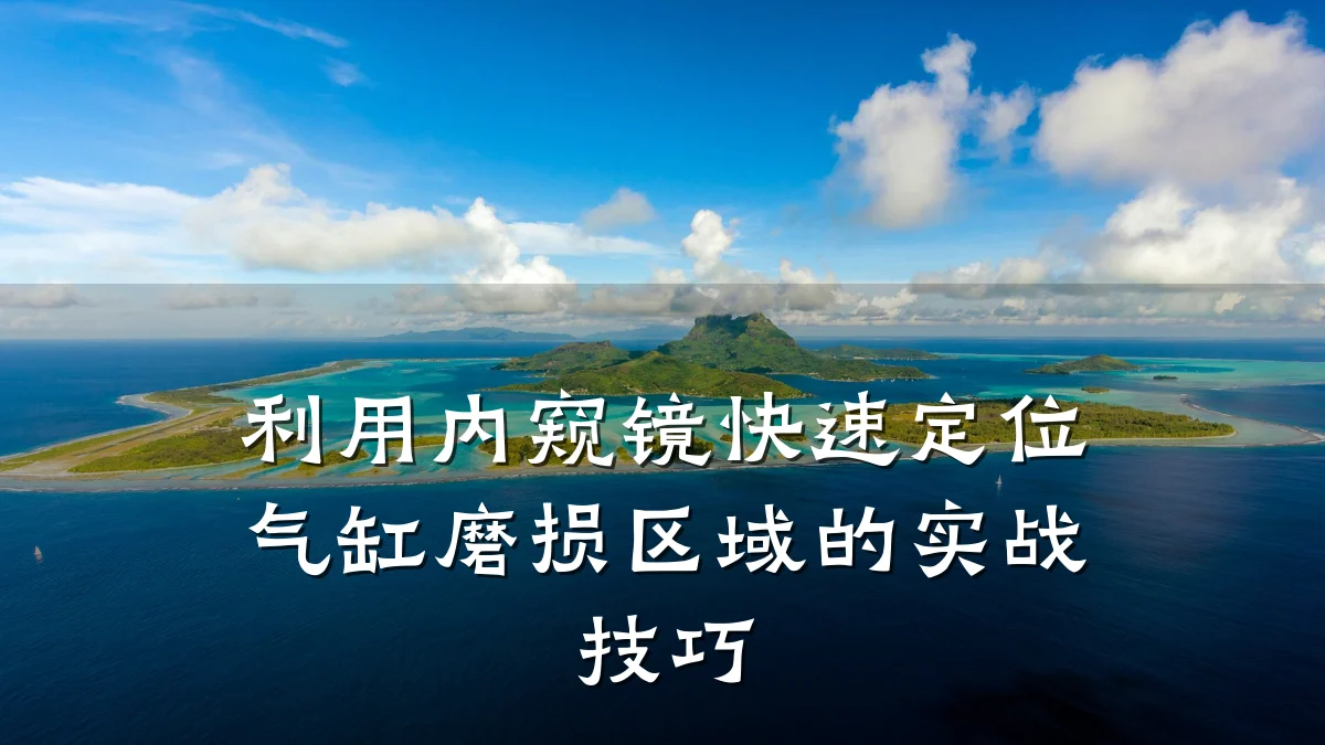 利用内窥镜快速定位气缸磨损区域的实战技巧