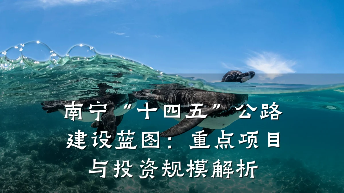南宁“十四五”公路建设蓝图:重点项目与投资规模解析