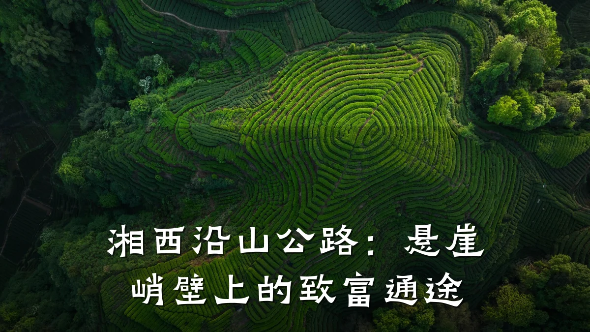 湘西沿山公路:悬崖峭壁上的致富通途