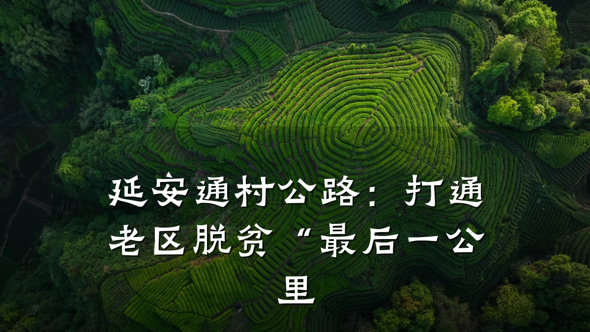 延安通村公路:打通老区脱贫“最后一公里