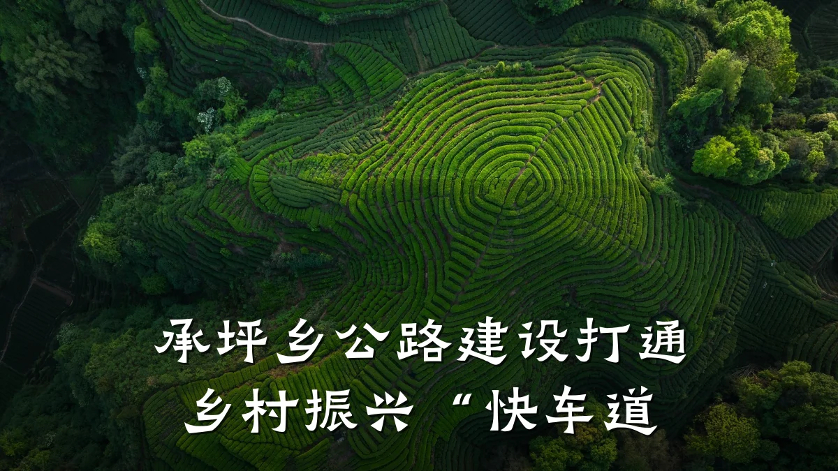 承坪乡公路建设打通乡村振兴“快车道