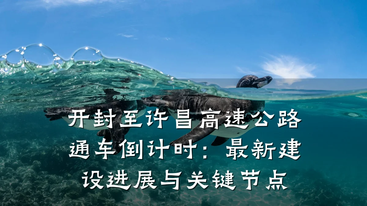 开封至许昌高速公路通车倒计时：最新建设进展与关键节点