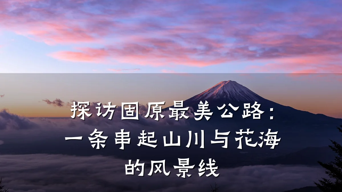 探访固原最美公路:一条串起山川与花海的风景线