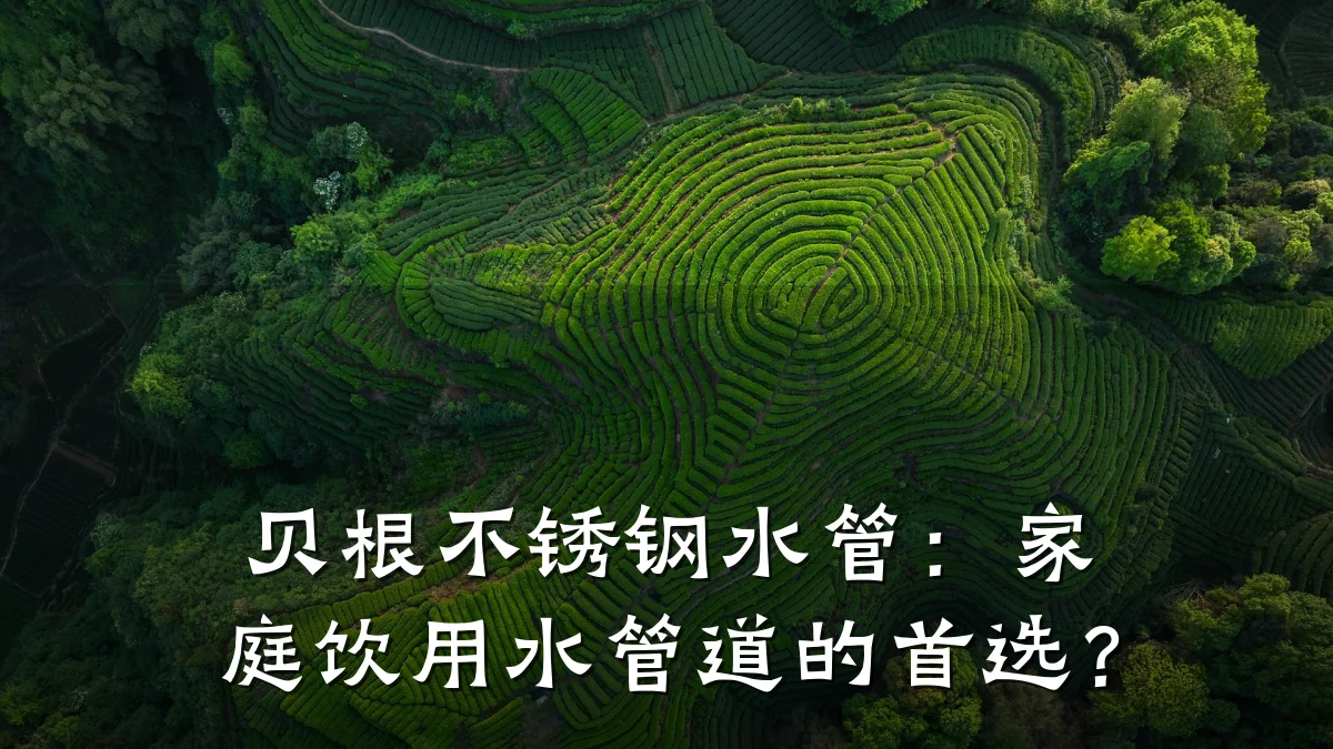 贝根不锈钢水管：家庭饮用水管道的首选？