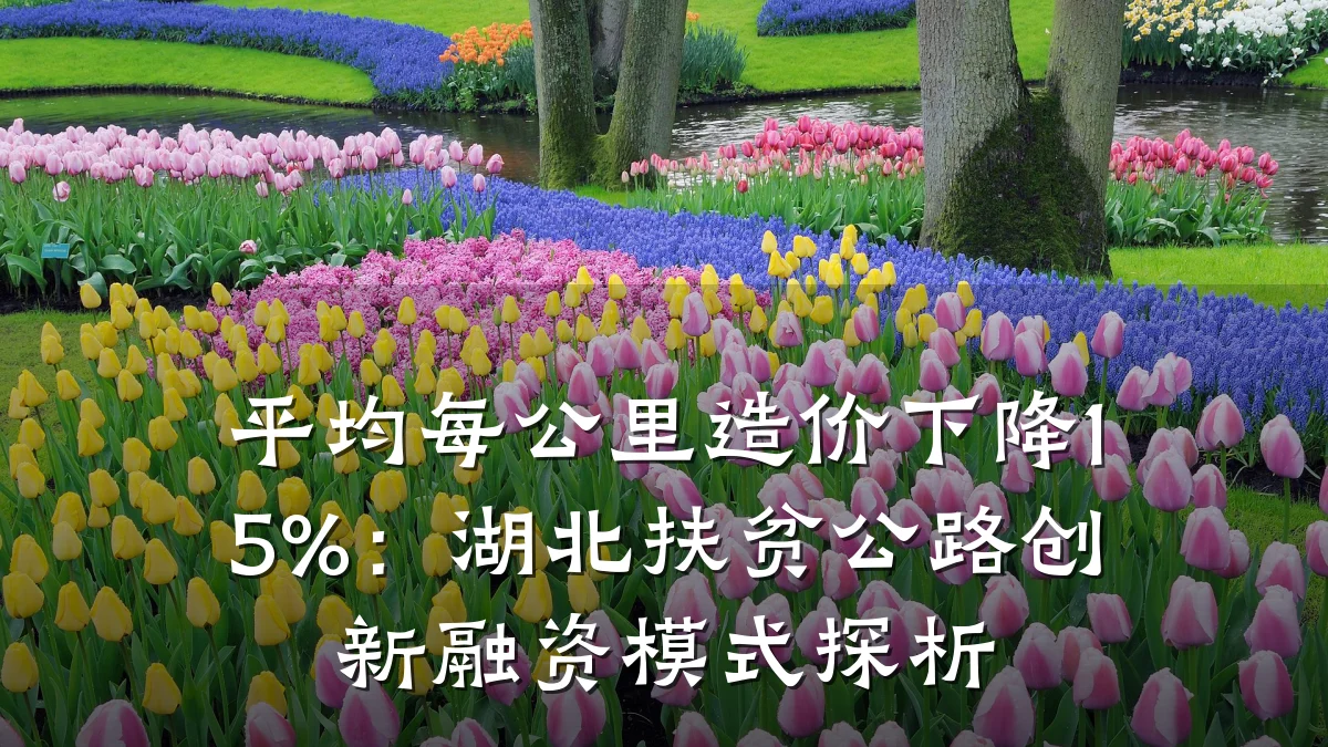 平均每公里造价下降15%：湖北扶贫公路创新融资模式探析