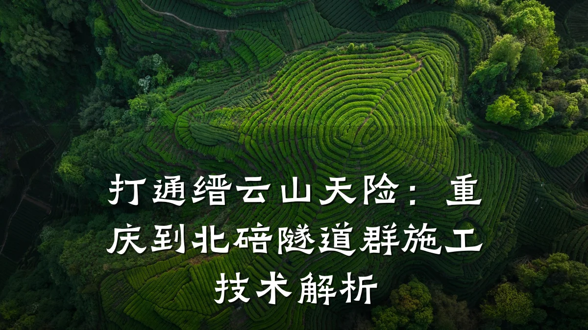 打通缙云山天险：重庆到北碚隧道群施工技术解析