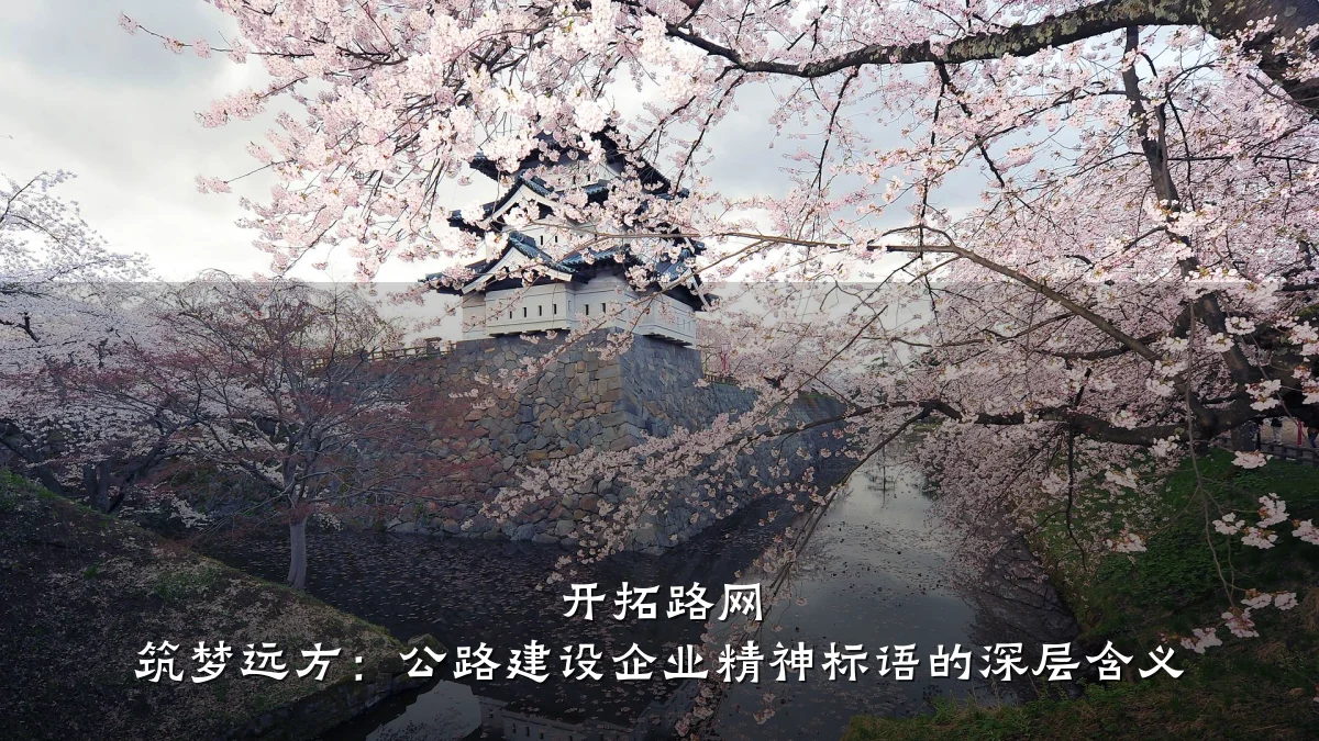开拓路网 筑梦远方：公路建设企业精神标语的深层含义
