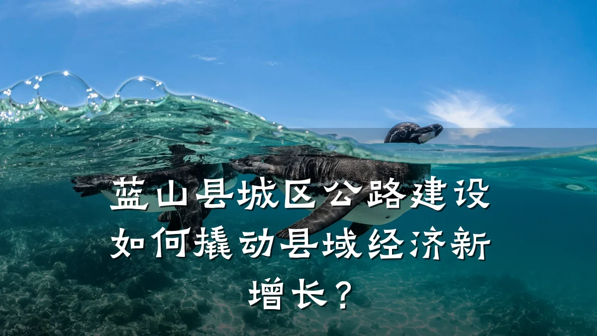 蓝山县城区公路建设如何撬动县域经济新增长?