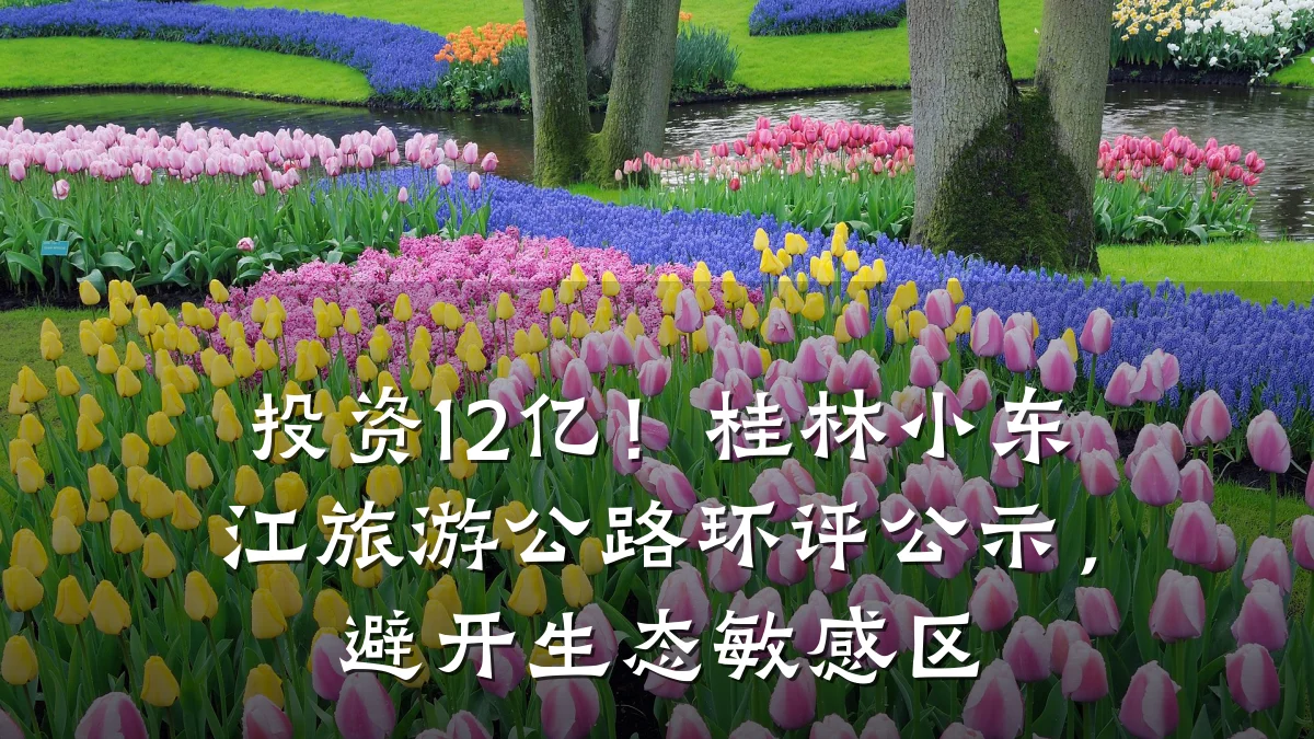 投资12亿！桂林小东江旅游公路环评公示，避开生态敏感区
