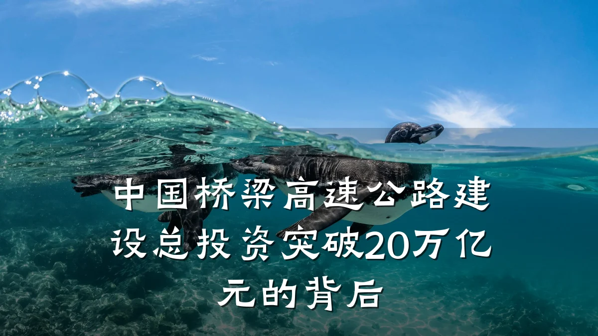 中国桥梁高速公路建设总投资突破20万亿元的背后